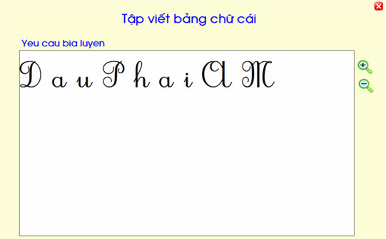 tập viết chữ Việt - tiểu học